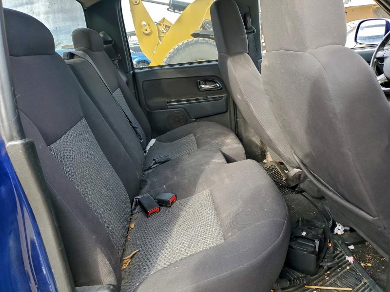 1GCHTCFE0C8161744 - 2012 CHEVROLET COLORADO LT BLUE photo 10