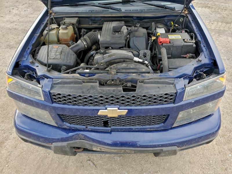 1GCHTCFE0C8161744 - 2012 CHEVROLET COLORADO LT BLUE photo 11