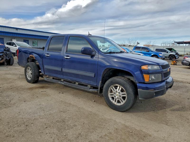 1GCHTCFE0C8161744 - 2012 CHEVROLET COLORADO LT BLUE photo 4
