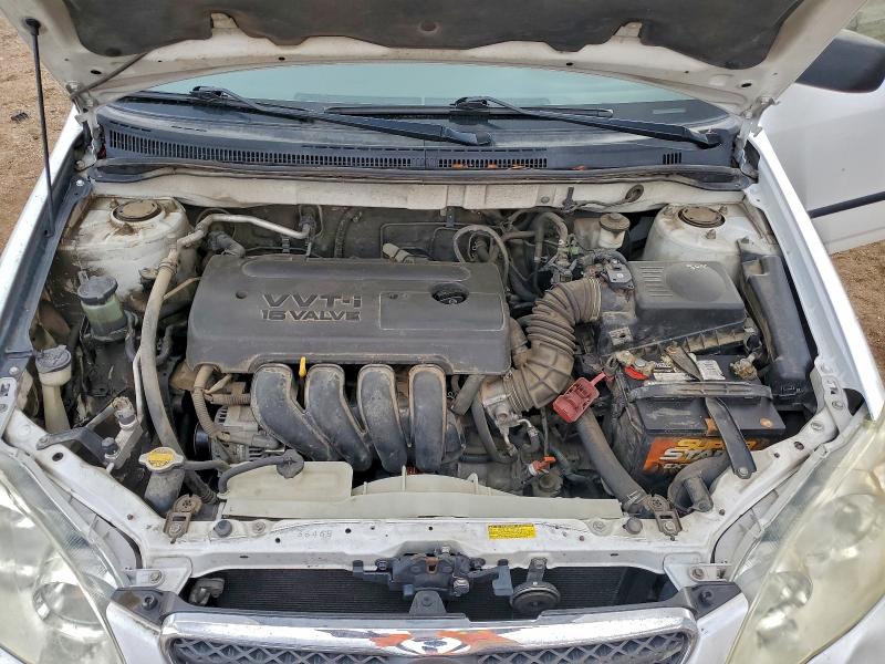 1NXBR32EX5Z411572 - 2005 TOYOTA COROLLA CE WHITE photo 11