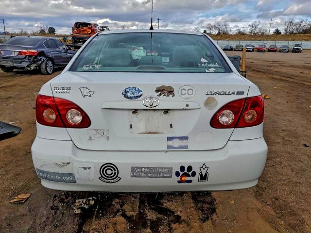 1NXBR32EX5Z411572 - 2005 TOYOTA COROLLA CE WHITE photo 6