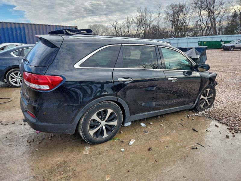 5XYPHDA19HG259193 - 2017 KIA SORENTO EX შავი ფოტო 3