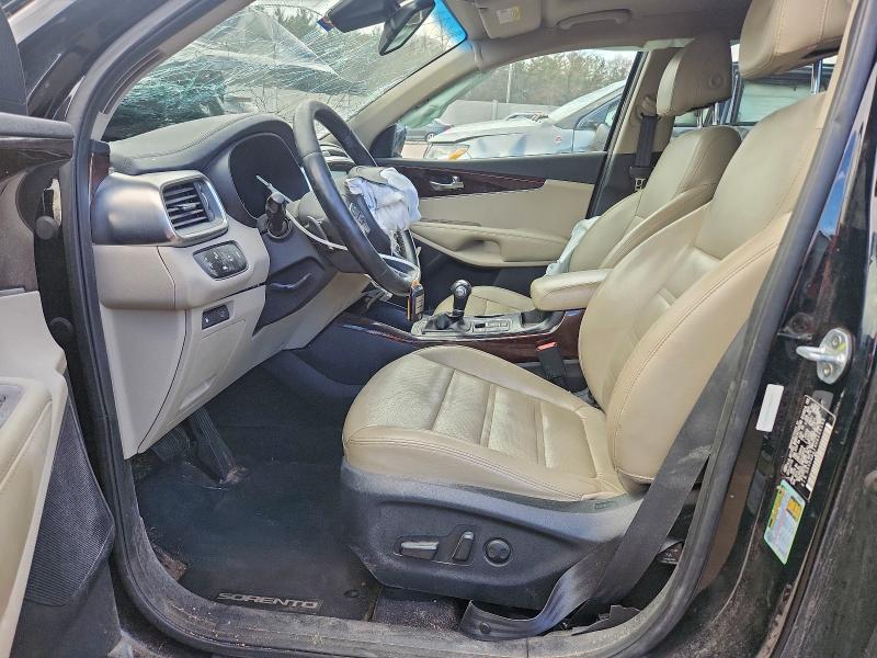 5XYPHDA19HG259193 - 2017 KIA SORENTO EX შავი ფოტო 7