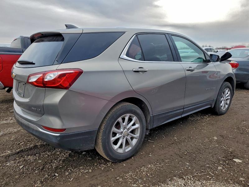 3GNAXSEV5JS608159 - 2018 CHEVROLET EQUINOX LT Сұр фото 3