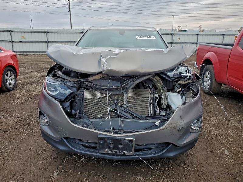 3GNAXSEV5JS608159 - 2018 CHEVROLET EQUINOX LT Сұр фото 5