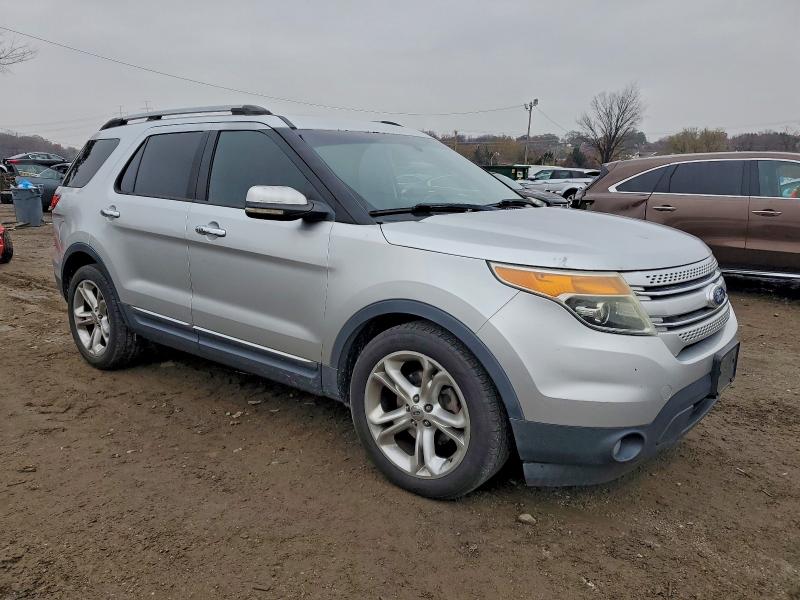 1FMHK8F81BGA26167 - 2011 FORD EXPLORER LIMITED Silber Foto 4