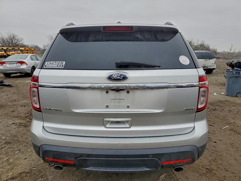 1FMHK8F81BGA26167 - 2011 FORD EXPLORER LIMITED Silber Foto 6