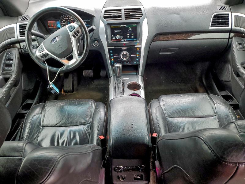 1FMHK8F81BGA26167 - 2011 FORD EXPLORER LIMITED Silber Foto 8