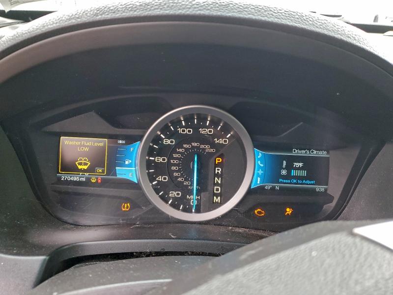 1FMHK8F81BGA26167 - 2011 FORD EXPLORER LIMITED Silber Foto 9