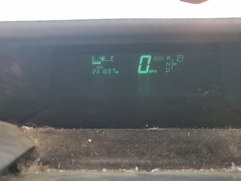 JTDKB20U753112043 - 2005 TOYOTA PRIUS WHITE photo 9