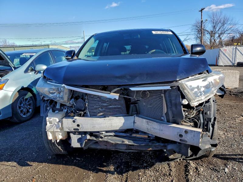 5TDBK3EHXDS238847 - 2013 TOYOTA HIGHLANDER BASE Szary zdjęcie 5