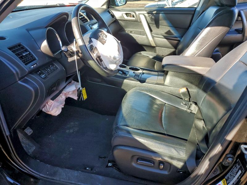 5TDBK3EHXDS238847 - 2013 TOYOTA HIGHLANDER BASE Szary zdjęcie 7