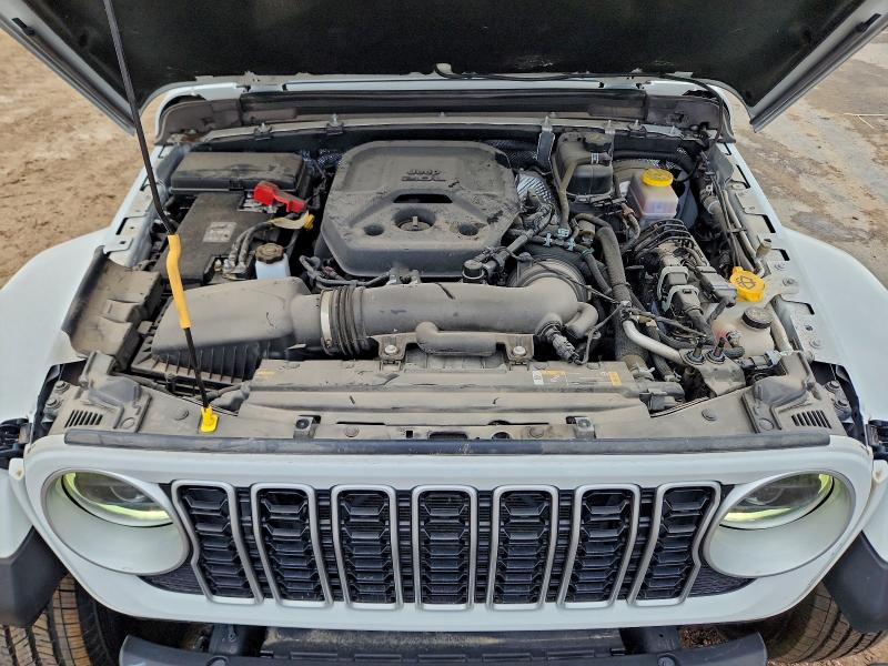 1C4PJXEN8RW120731 - 2024 JEEP WRANGLER SAHARA WHITE photo 11