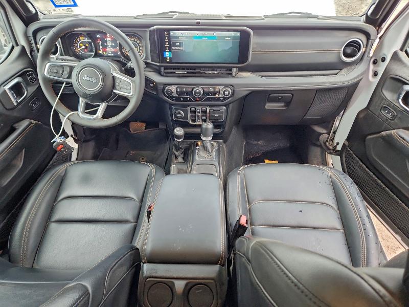 1C4PJXEN8RW120731 - 2024 JEEP WRANGLER SAHARA WHITE photo 8