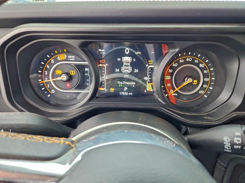 1C4PJXEN8RW120731 - 2024 JEEP WRANGLER SAHARA WHITE photo 9