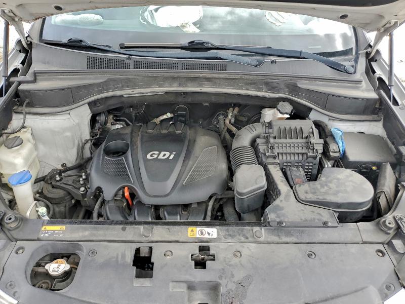 5XYZT3LB4FG280571 - 2015 HYUNDAI SANTA FE S Argent photo 12