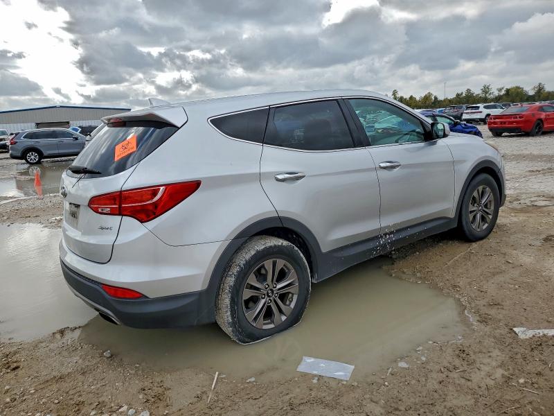5XYZT3LB4FG280571 - 2015 HYUNDAI SANTA FE S Argent photo 3
