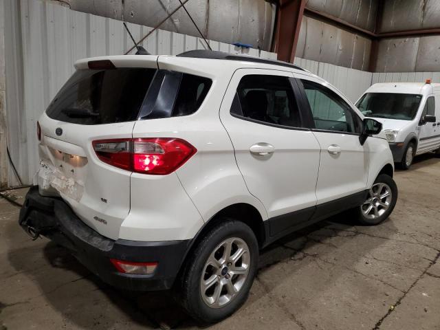 MAJ6S3GL4KC264304 - 2019 FORD ECOSPORT SE Ақ фото 3