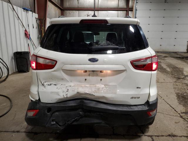 MAJ6S3GL4KC264304 - 2019 FORD ECOSPORT SE Ақ фото 6