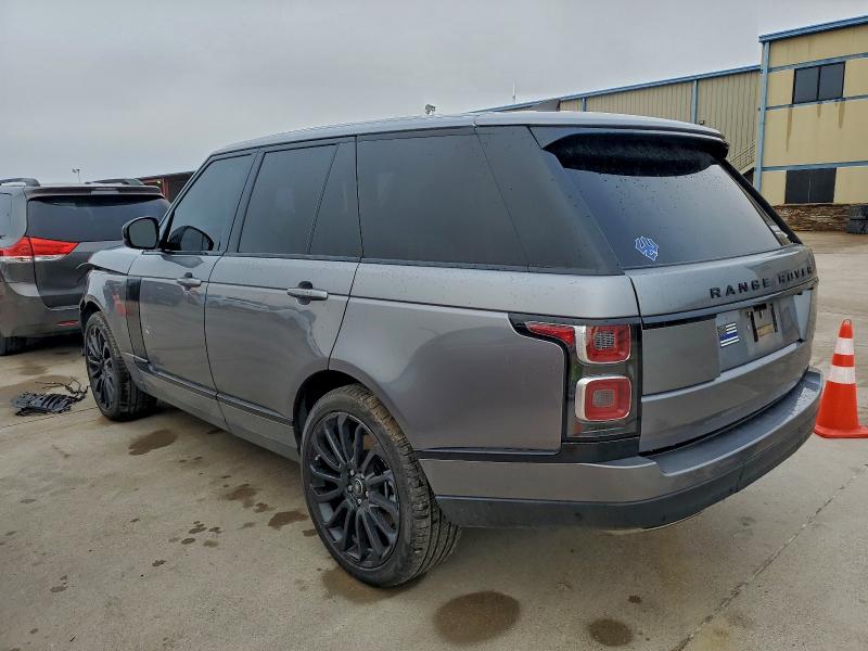 SALGS2RU8LA589977 - 2020 LAND ROVER RANGE ROVE HSE GRAY photo 2