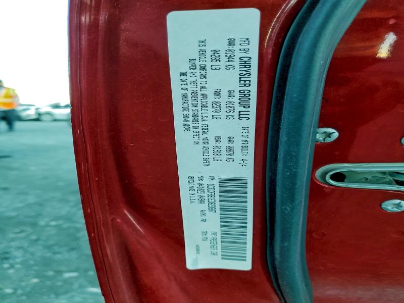 1C3CDFBB1ED823687 - 2014 DODGE DART SXT Կարմիր լուսանկար 12