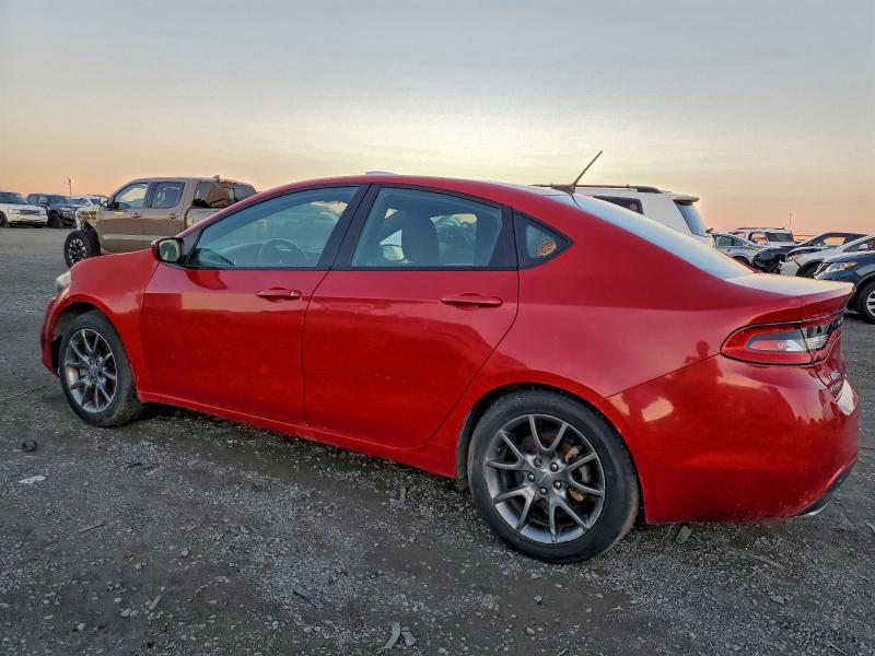 1C3CDFBB1ED823687 - 2014 DODGE DART SXT Կարմիր լուսանկար 2
