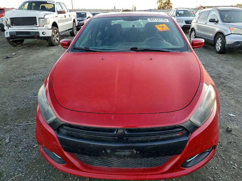 1C3CDFBB1ED823687 - 2014 DODGE DART SXT Կարմիր լուսանկար 5