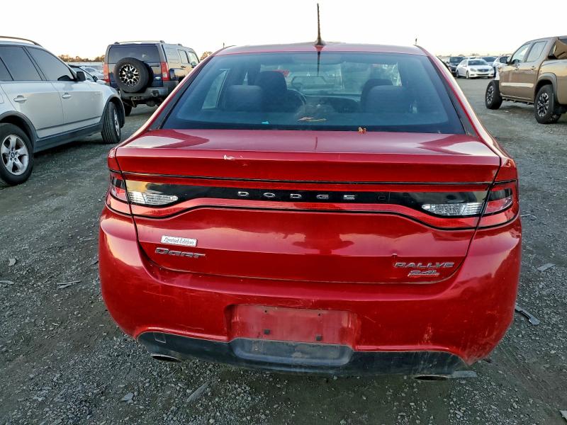 1C3CDFBB1ED823687 - 2014 DODGE DART SXT Կարմիր լուսանկար 6