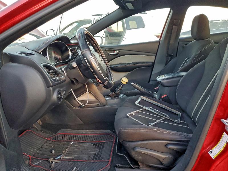 1C3CDFBB1ED823687 - 2014 DODGE DART SXT Կարմիր լուսանկար 7