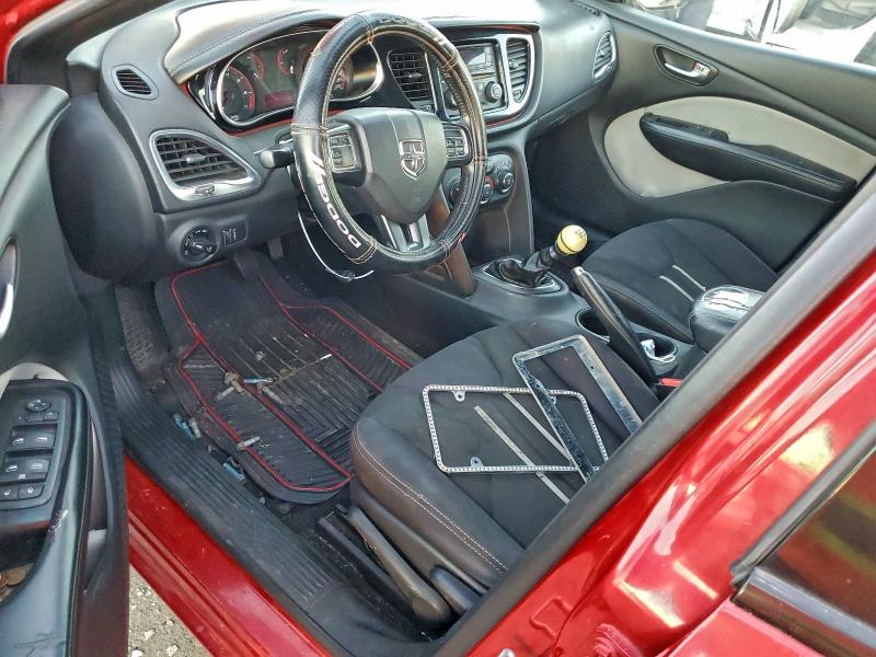 1C3CDFBB1ED823687 - 2014 DODGE DART SXT Կարմիր լուսանկար 8