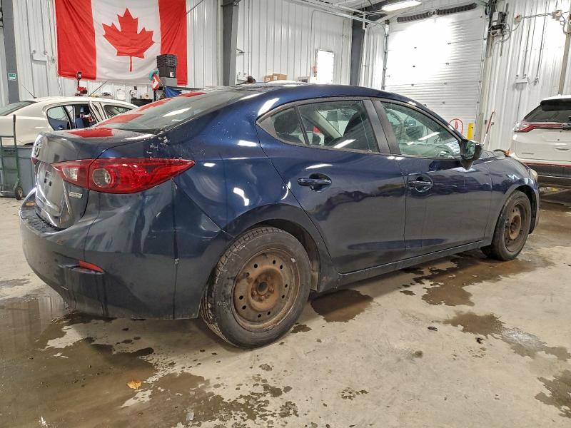 JM1BN1U7XH1126394 - 2017 MAZDA 3 SPORT BLUE photo 3