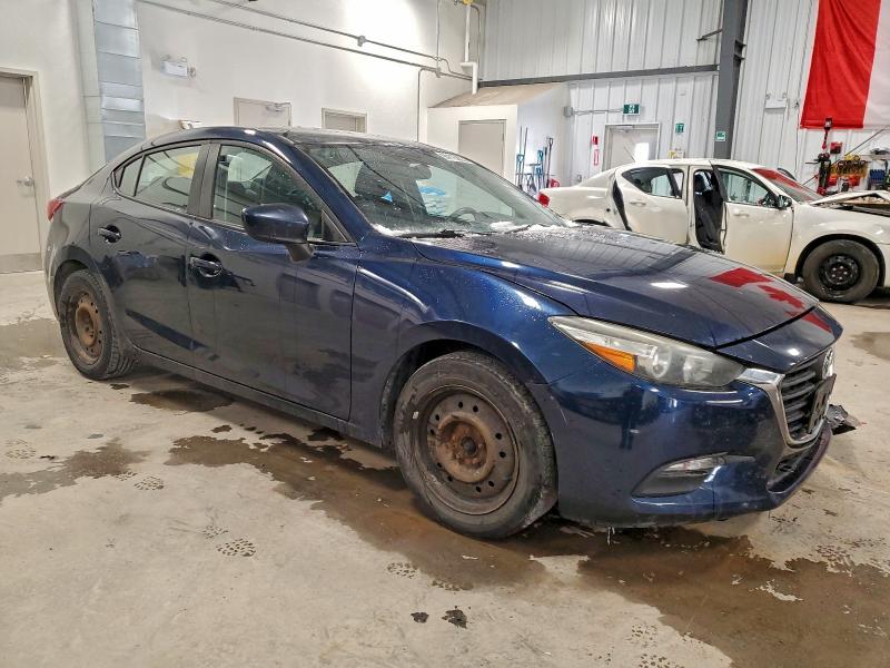 JM1BN1U7XH1126394 - 2017 MAZDA 3 SPORT BLUE photo 4