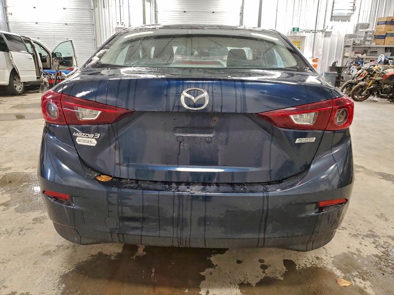 JM1BN1U7XH1126394 - 2017 MAZDA 3 SPORT BLUE photo 6