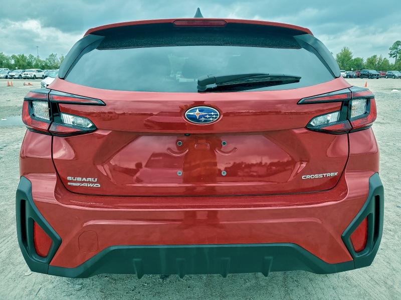JF2GUABCXRH859600 - 2024 SUBARU CROSSTREK RED photo 6