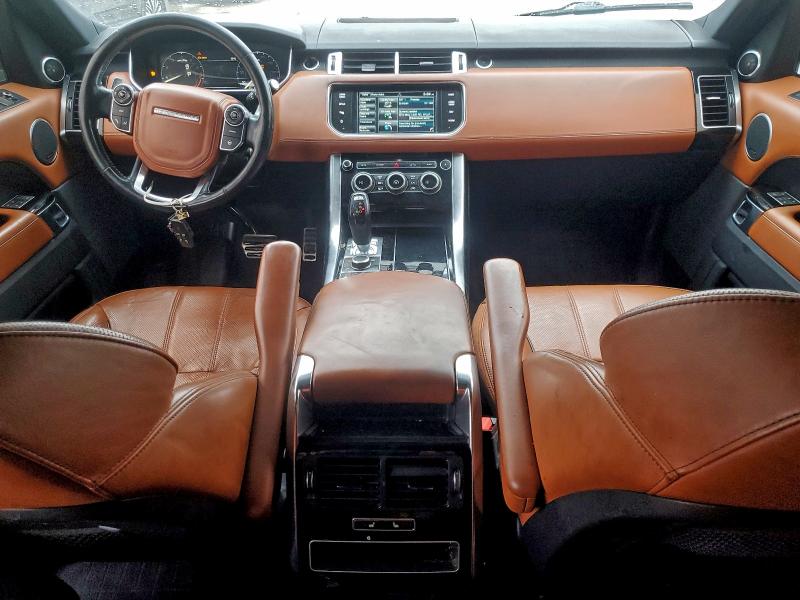 SALWR2VFXFA607995 - 2015 LAND ROVER RANGE ROVE HSE WHITE photo 8