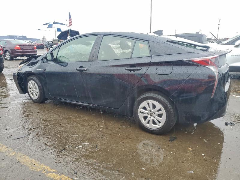 JTDKBRFUXG3520149 - 2016 TOYOTA PRIUS Қара фото 2