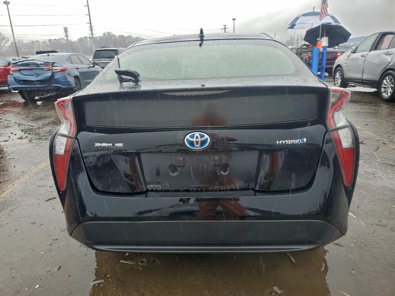 JTDKBRFUXG3520149 - 2016 TOYOTA PRIUS Қара фото 6