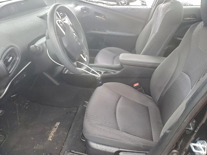 JTDKBRFUXG3520149 - 2016 TOYOTA PRIUS Қара фото 7