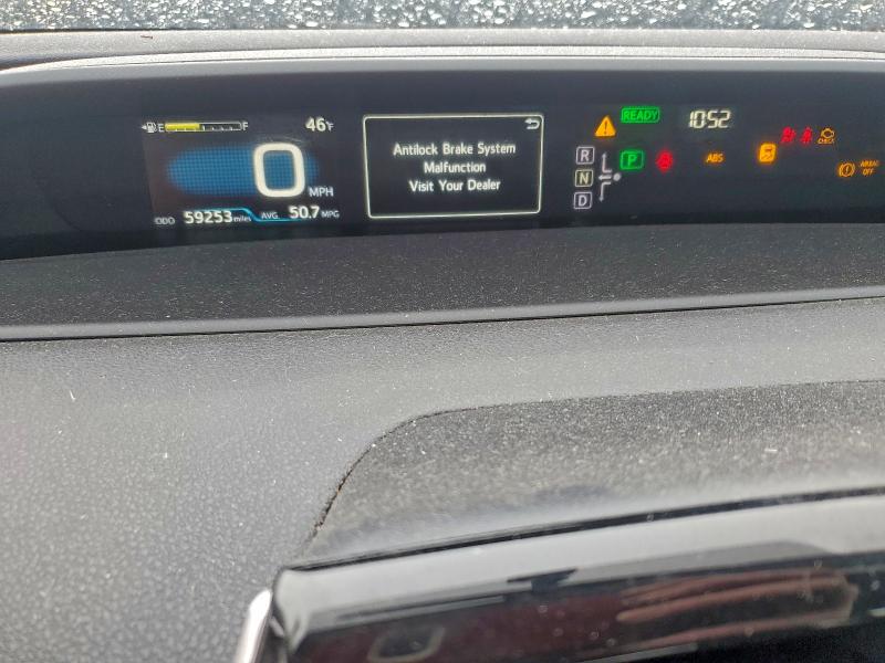 JTDKBRFUXG3520149 - 2016 TOYOTA PRIUS Қара фото 9