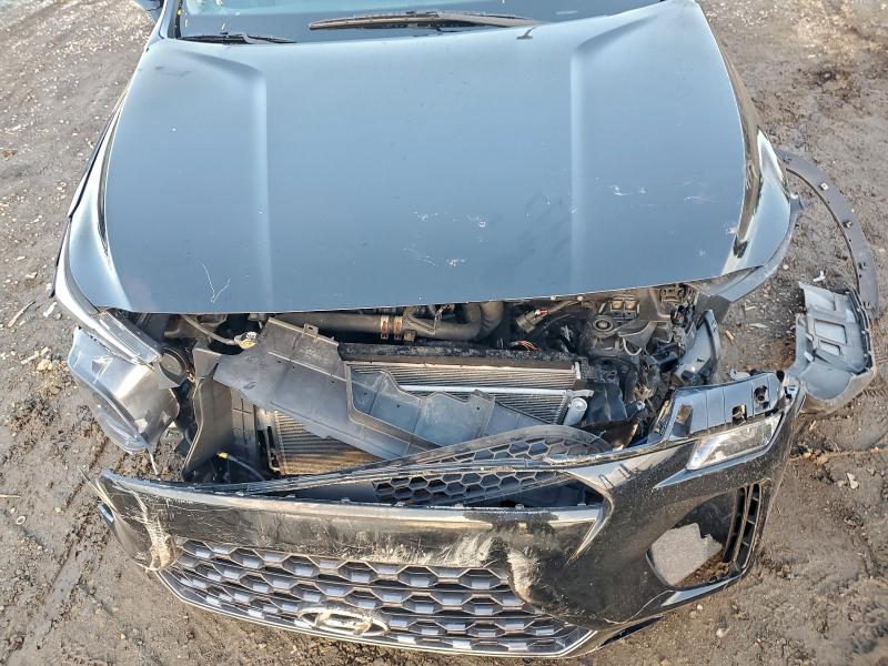 5NMS3CAD8KH100627 - 2019 HYUNDAI SANTA FE SEL BLACK photo 12