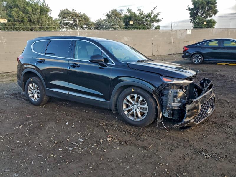 5NMS3CAD8KH100627 - 2019 HYUNDAI SANTA FE SEL BLACK photo 4