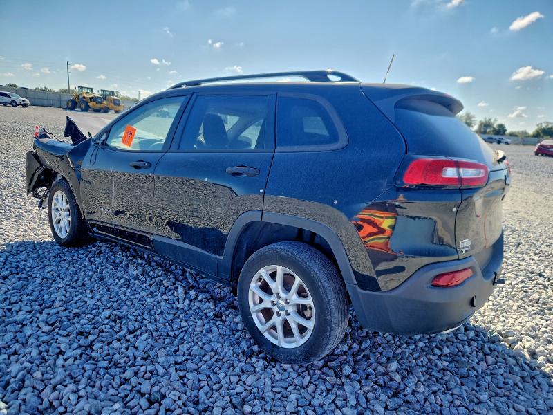 1C4PJLAS4HW534849 - 2017 JEEP CHEROKEE SPORT 黑色 照片 2