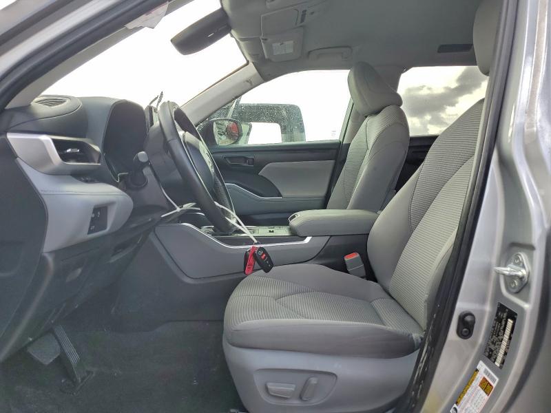 5TDKDRAH7RS051155 - 2024 TOYOTA HIGHLANDER LE ვერცხლისფერი ფოტო 7