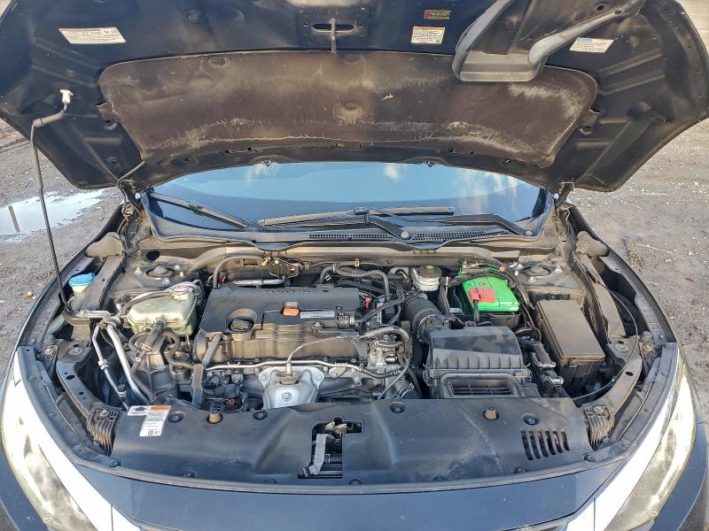 2HGFC2F74JH527829 - 2018 HONDA CIVIC EX GRAY photo 11