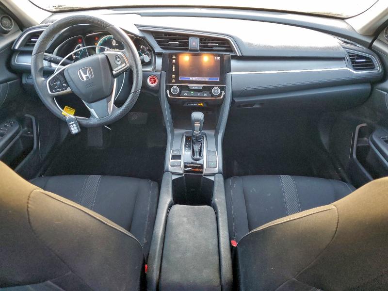 2HGFC2F74JH527829 - 2018 HONDA CIVIC EX GRAY photo 8