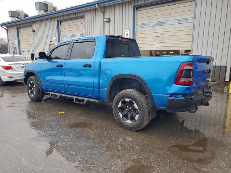 1C6SRFLT7NN320425 - 2022 RAM 1500 REBEL BLUE photo 2