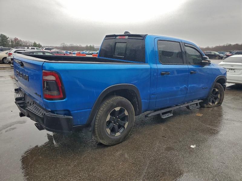 1C6SRFLT7NN320425 - 2022 RAM 1500 REBEL BLUE photo 3