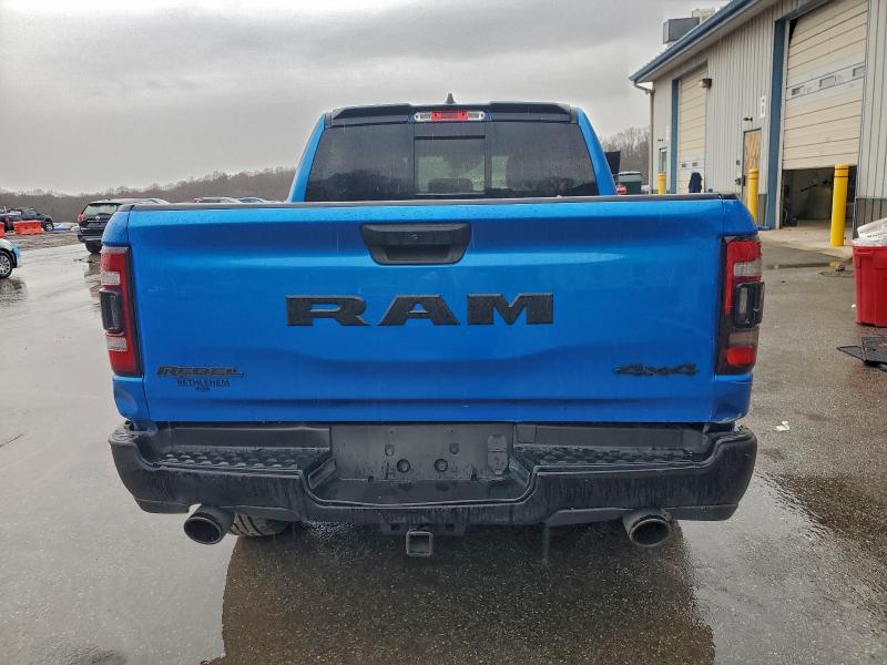 1C6SRFLT7NN320425 - 2022 RAM 1500 REBEL BLUE photo 6