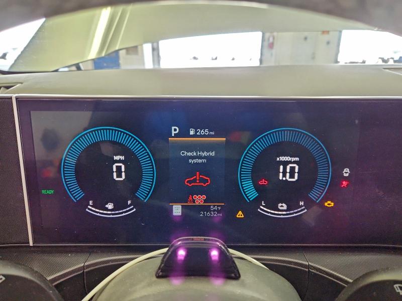 5NMP2DG18RH014238 - 2024 HYUNDAI SANTA FE SEL Plata foto 9