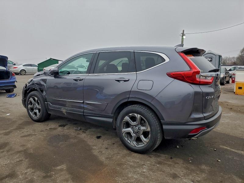 5J6RW2H58KL030814 - 2019 HONDA CR-V EX فضي صورة 2